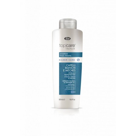 Lisap Top Care Repair Silver care  shampoo Шампоан за бели и изсветлени коси 250мл